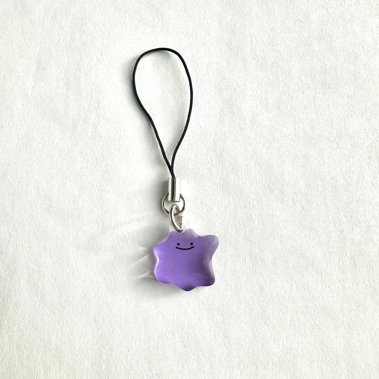 Ditto Mini Charm Clear Acrylic Light Purple