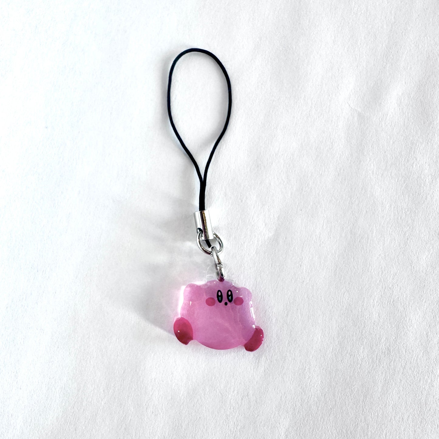 Kirby Mini Charm Clear Acrylic